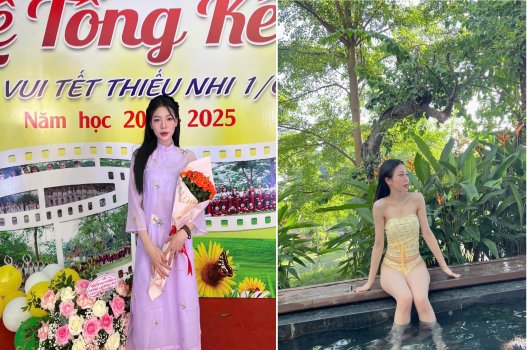 Ân ái nồng nàn cô giáo mầm non bị cuốn vào vòng tay say đắm