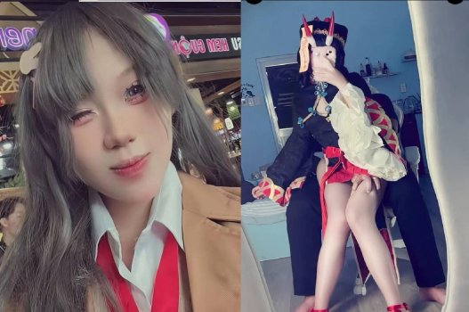 Phim sex cô gái cosplay làm bạn trai mê đắm